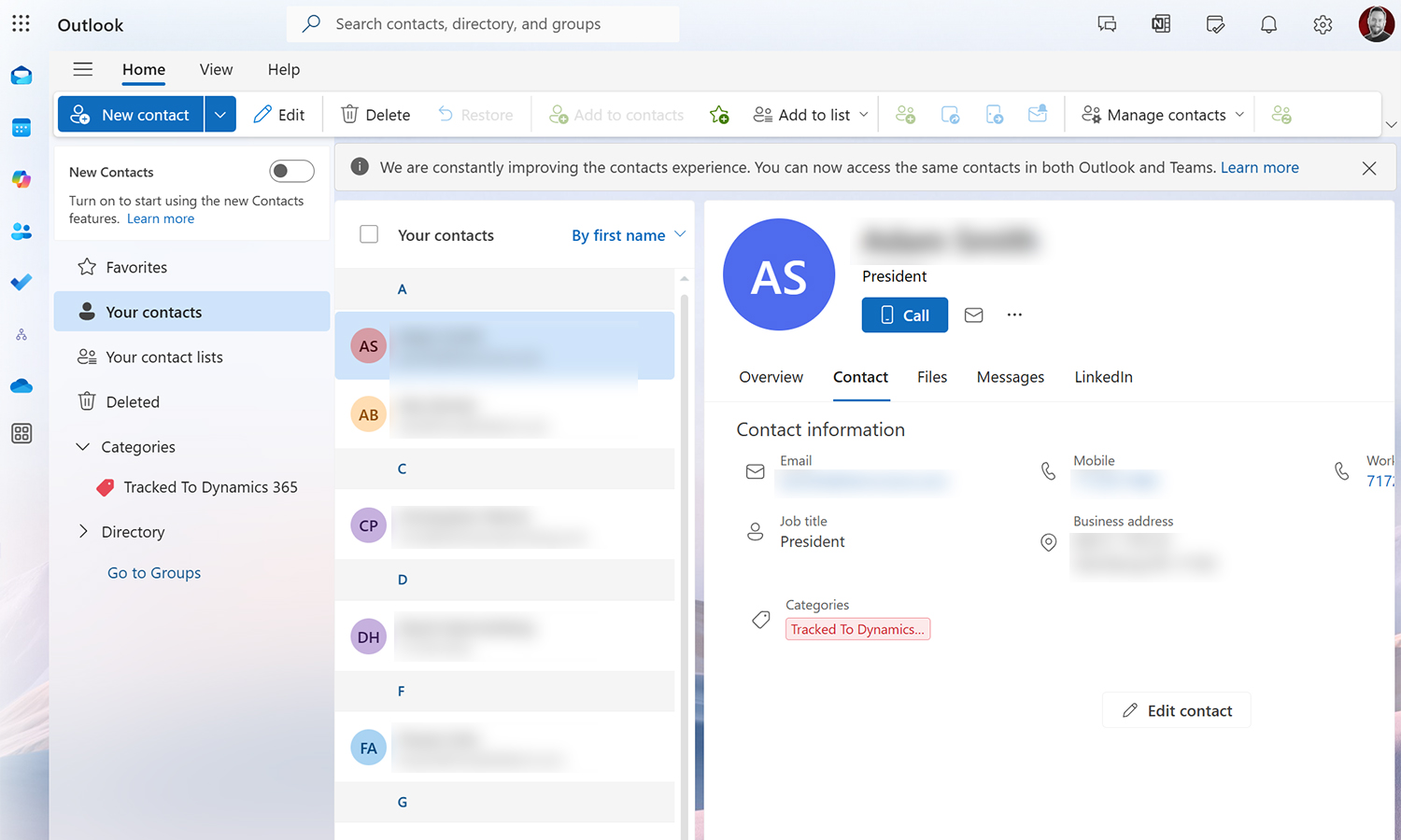 Microsoft 365 People Preview