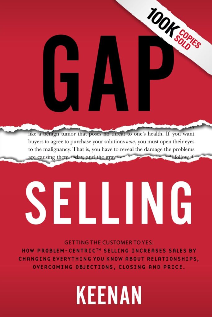 Gap Selling by Keenan - Book Cover