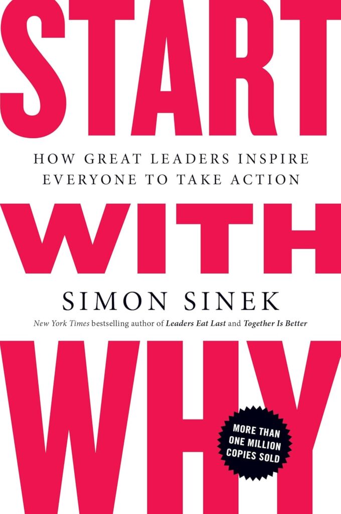 Start with Why by Simon Sinek - Book Cover