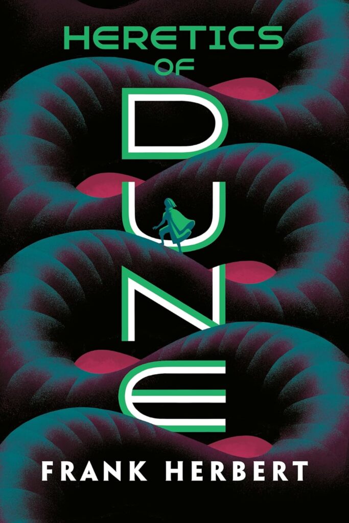 Heretics of Dune by Frank Herbert- Book Cover