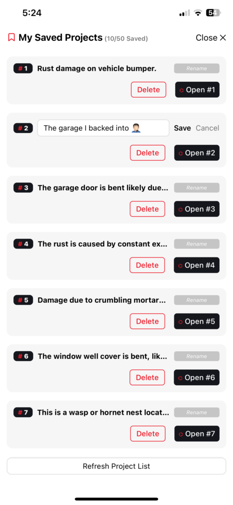 SPAKL- DIY AI Assistant by Alpyne 365- Saved Projects