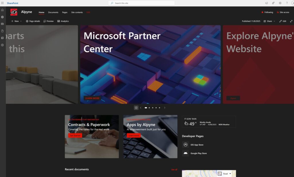 Microsoft 365 SharePoint Preview